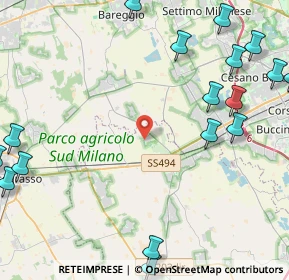 Mappa SP 236, 20083 Gaggiano MI, Italia (6.6435)