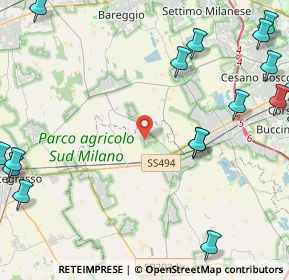 Mappa SP 236, 20083 Gaggiano MI, Italia (6.9005)