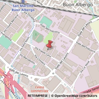 Mappa Via F.lli Cervi, 5 v, 37036 San Martino Buon Albergo, Verona (Veneto)