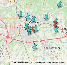 Mappa Via Trieste, 37121 Verona VR, Italia (3.39786)