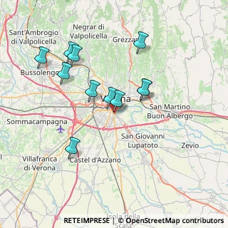 Mappa Via Trieste, 37121 Verona VR, Italia (6.86727)