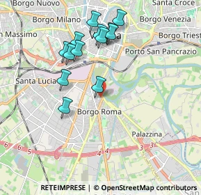 Mappa Via Trieste, 37121 Verona VR, Italia (1.84)