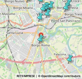 Mappa Via Trieste, 37121 Verona VR, Italia (2.73417)