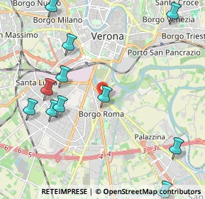 Mappa Via Trieste, 37121 Verona VR, Italia (2.78583)