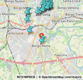 Mappa Via Trieste, 37121 Verona VR, Italia (2.5345)