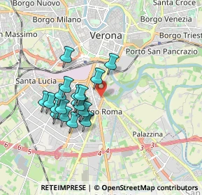 Mappa Via Trieste, 37121 Verona VR, Italia (1.53105)