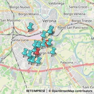 Mappa Via Trieste, 37121 Verona VR, Italia (1.43842)