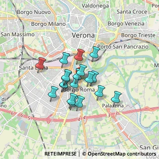 Mappa Via Trieste, 37121 Verona VR, Italia (1.21368)