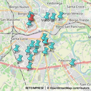 Mappa Via Trieste, 37121 Verona VR, Italia (2.0125)