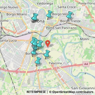 Mappa Via del Pestrino, 37134 Verona VR, Italia (1.83545)