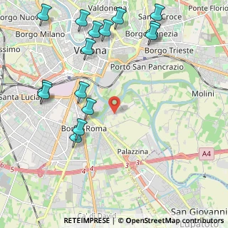 Mappa Via del Pestrino, 37134 Verona VR, Italia (2.65467)