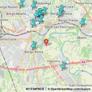 Mappa Via del Pestrino, 37134 Verona VR, Italia (2.84615)