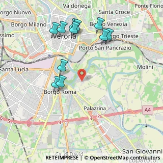 Mappa Via del Pestrino, 37134 Verona VR, Italia (2.17091)