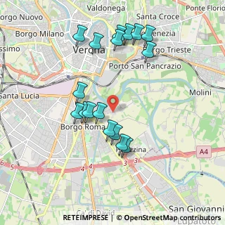 Mappa Via del Pestrino, 37134 Verona VR, Italia (1.89235)