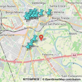 Mappa Via del Pestrino, 37134 Verona VR, Italia (2.29308)