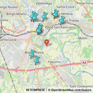 Mappa Via del Pestrino, 37134 Verona VR, Italia (2.11182)