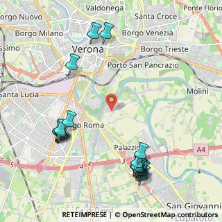 Mappa Via del Pestrino, 37134 Verona VR, Italia (2.575)