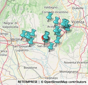 Mappa Via Manzoni Alessandro, 37038 Soave VR, Italia (10.577)
