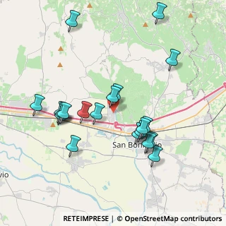 Mappa Via Giuseppe Verdi, 37038 Soave VR, Italia (3.8615)