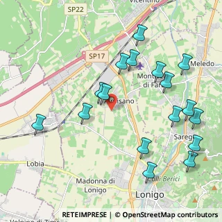 Mappa Via Fontane, 36045 Lonigo VI, Italia (2.32588)