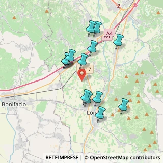 Mappa Via Fontane, 36045 Lonigo VI, Italia (3.28786)