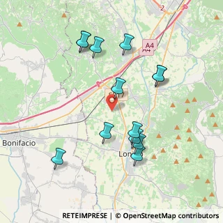 Mappa Via Fontane, 36045 Lonigo VI, Italia (3.92385)