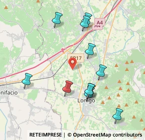 Mappa Via Fontane, 36045 Lonigo VI, Italia (4.12636)