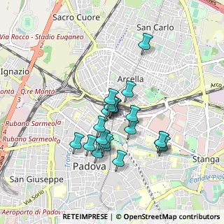 Mappa Via Norma Cossetto, 35133 Padova PD, Italia (0.717)