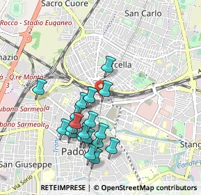 Mappa Via Norma Cossetto, 35133 Padova PD, Italia (0.881)