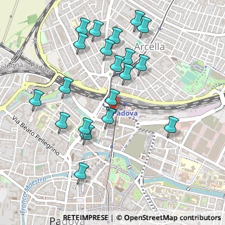 Mappa Via Norma Cossetto, 35133 Padova PD, Italia (0.5165)
