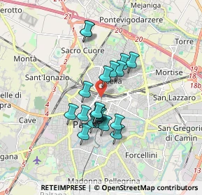 Mappa Via Norma Cossetto, 35133 Padova PD, Italia (1.3315)