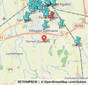 Mappa Strada Cascina Bertona, 28100 Novara NO, Italia (2.6815)