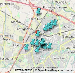 Mappa Università degli Studi di Padova, 35137 Padova PD, Italia (1.4075)