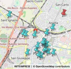 Mappa Università degli Studi di Padova, 35137 Padova PD, Italia (1.0325)