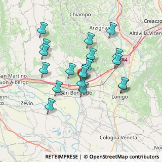 Mappa Via Pascoli, 37032 Monteforte d'Alpone VR, Italia (6.41632)