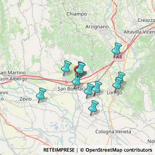 Mappa Via Pascoli, 37032 Monteforte d'Alpone VR, Italia (5.75455)