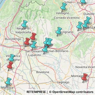 Mappa Via Sandro Pertini, 37042 Caldiero VR, Italia (21.88353)