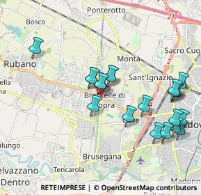 Mappa Via Chiesanuova, 35143 Padova PD, Italia (1.9615)