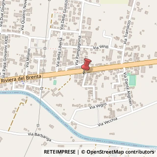 Mappa Via Fratelli Bandiera, 2A, 30032 Fiesso d'Artico, Venezia (Veneto)