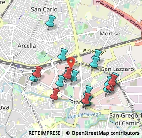 Mappa Via Luigi Pastro, 35132 Padova PD, Italia (0.9215)