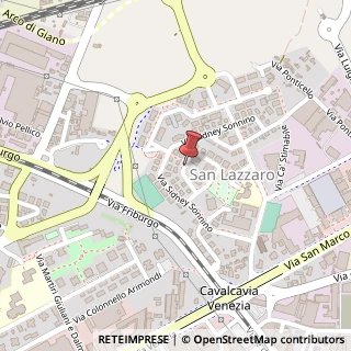 Mappa Via del Donatore, 5, 35129 Padova, Padova (Veneto)