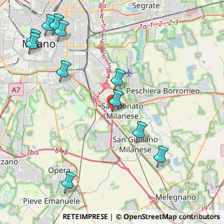 Mappa Via Emilia bis, 20097 San Donato Milanese MI, Italia (5.4)