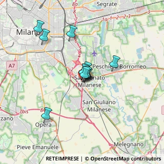 Mappa Via Emilia, 20097 San Donato Milanese MI, Italia (2.14615)