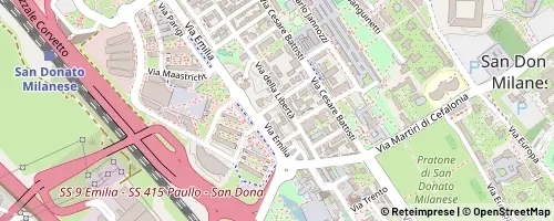 Mappa San Donato Milanese
