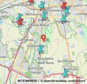 Mappa Via Giuseppe Tomaselli, 20142 Milano MI, Italia (2.99833)