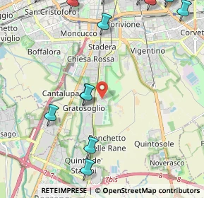 Mappa Via Giuseppe Tomaselli, 20142 Milano MI, Italia (3.10571)