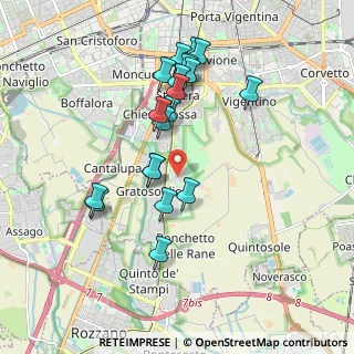 Mappa Via Giuseppe Tomaselli, 20142 Milano MI, Italia (1.7905)