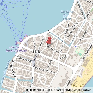Mappa Via negroponte 14/b, 30126 Venezia, Venezia (Veneto)