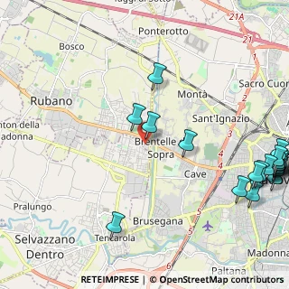 Mappa Via della Provvidenza, 35010 Rubano PD, Italia (3.189)