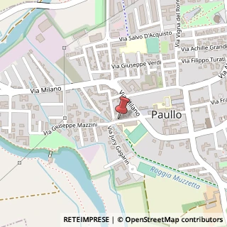 Mappa Via Giuseppe Mazzini, 56, 20067 Paullo, Milano (Lombardia)